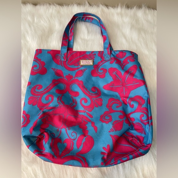 Lilly Pulitzer Estée Lauder tote - Picture 2 of 9